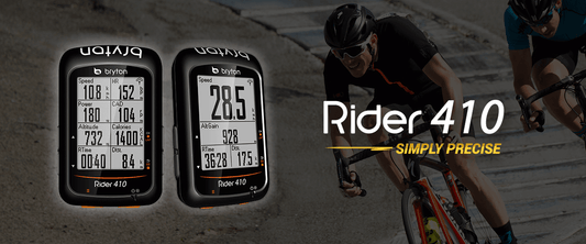 Bryton Rider 410: The New Generation of Rider GPS Bike Computer