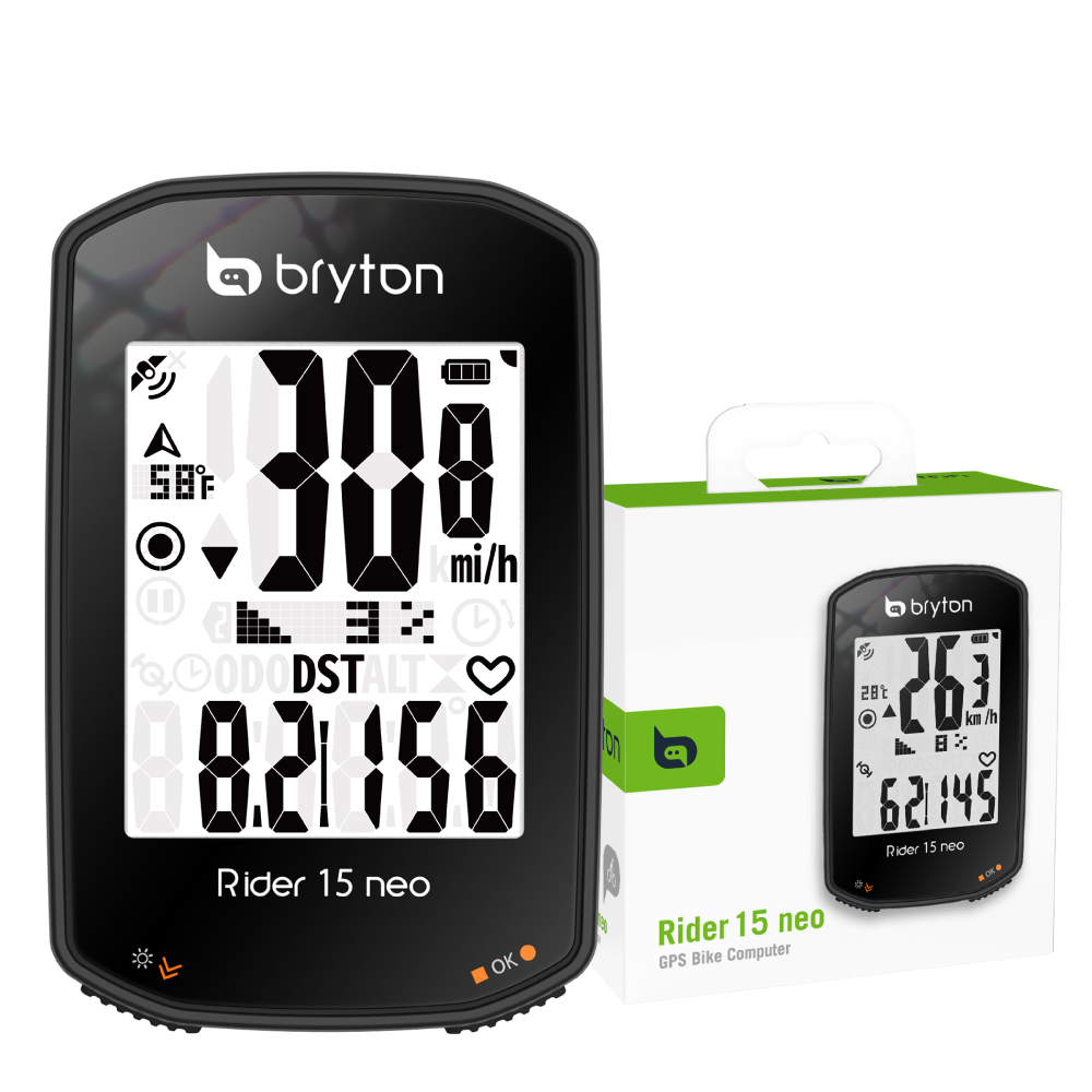 Bryton Rider 15 neo bike computer