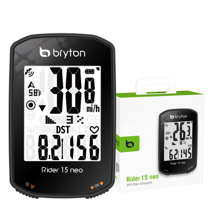 Bryton Rider 15 neo bike computer