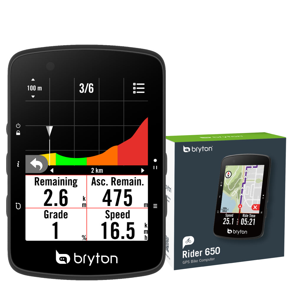 Bryton Rider 650 GPSサイクルコンピューター本体 Bryton Rider 650 – BRYTON USA
