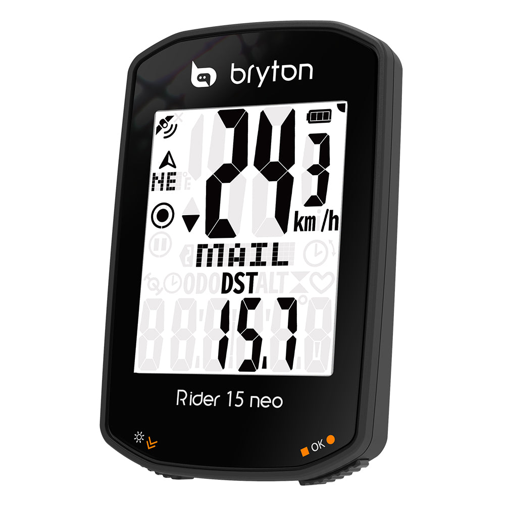 Bryton Rider 15 neo bike computer