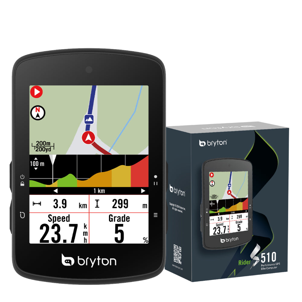 Bryton Rider S510 GPSサイクルコンピューター本体 Bryton Rider S510 – BRYTON USA